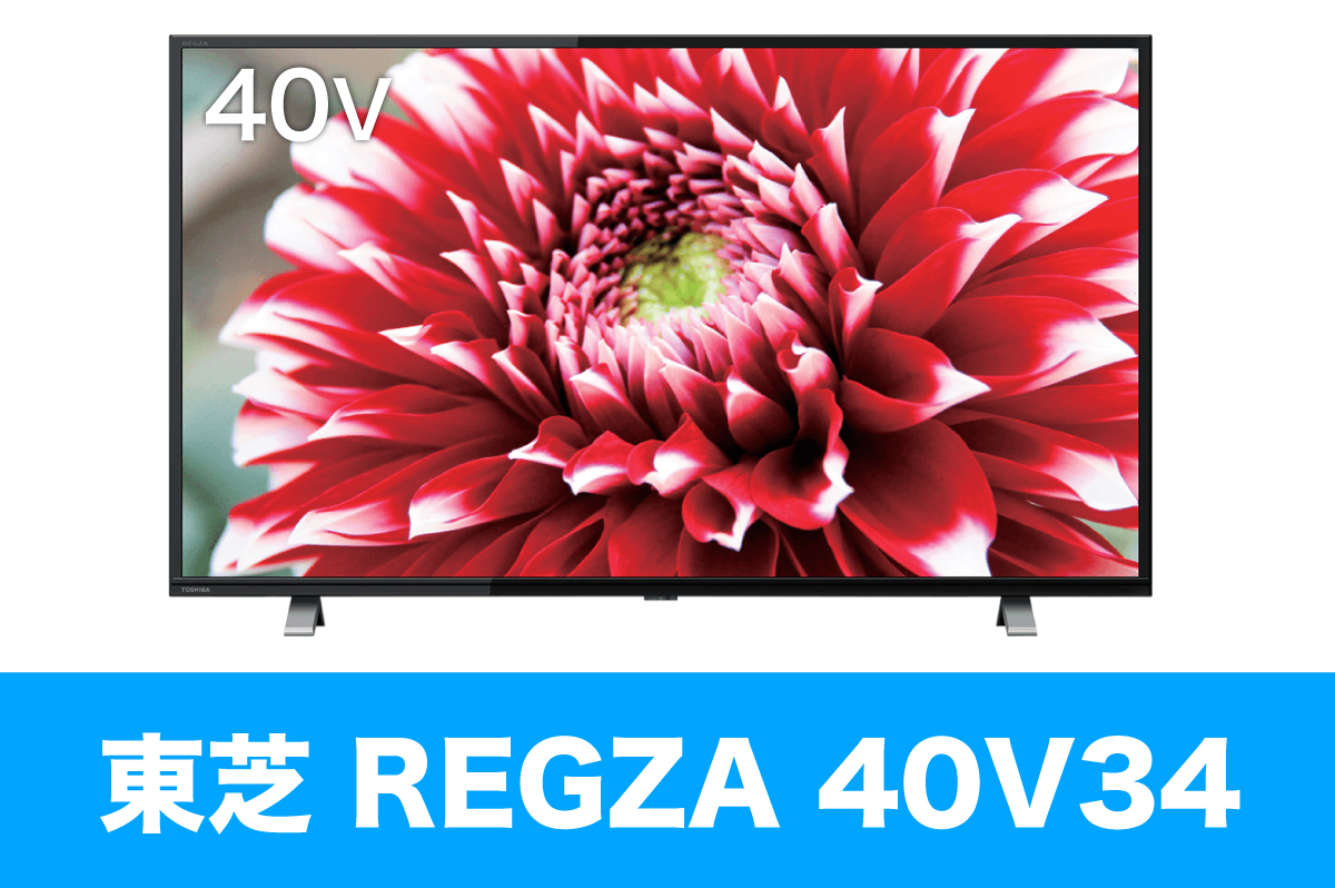 2021年製 REGZA 40V34 [40インチ] - テレビ