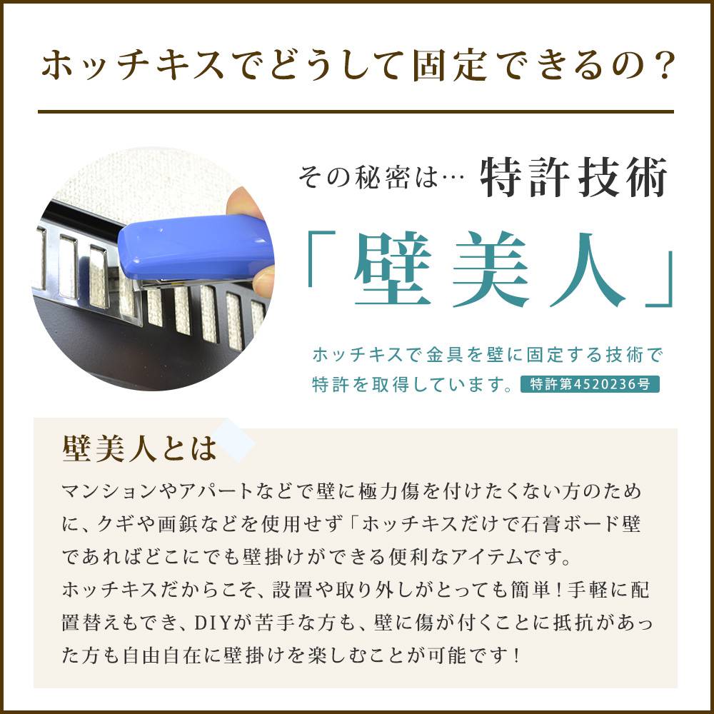 特許技術壁美人